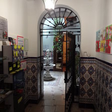 Andalucian Style Hostel Entrance/Entrada